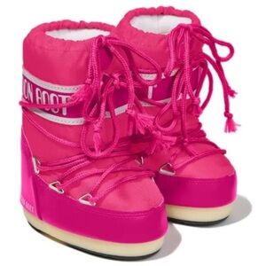 NWT Toddler Moon Boot Fuchsia Snow Boots